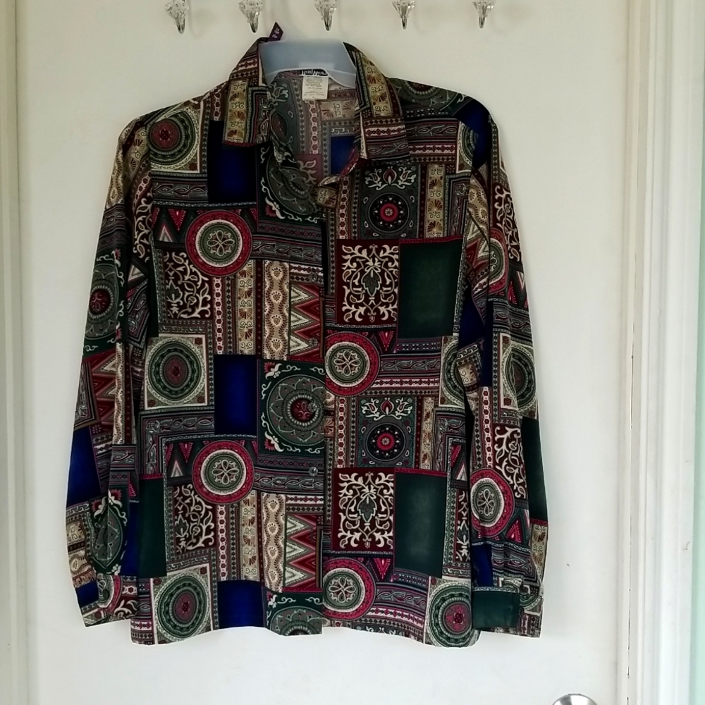 VINTAGE BONWORTH BLOUSE XL